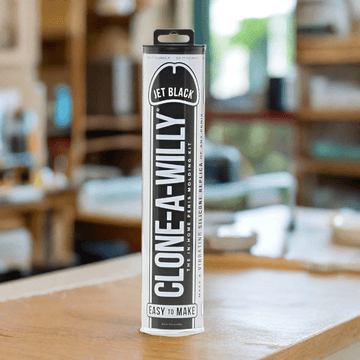 Clone A Willy Jet Black Kit Black Dildos & Dongs My Amazing Fantasy